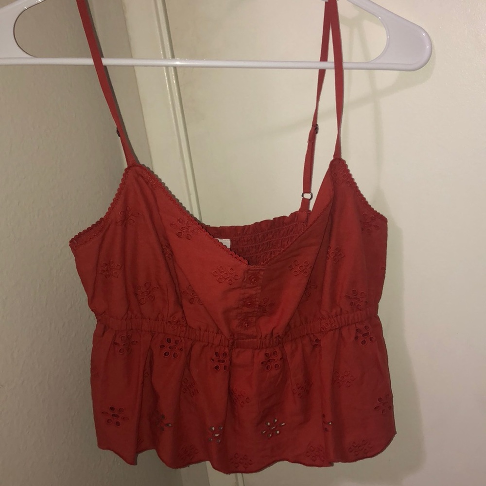 Burnt Orange BP top